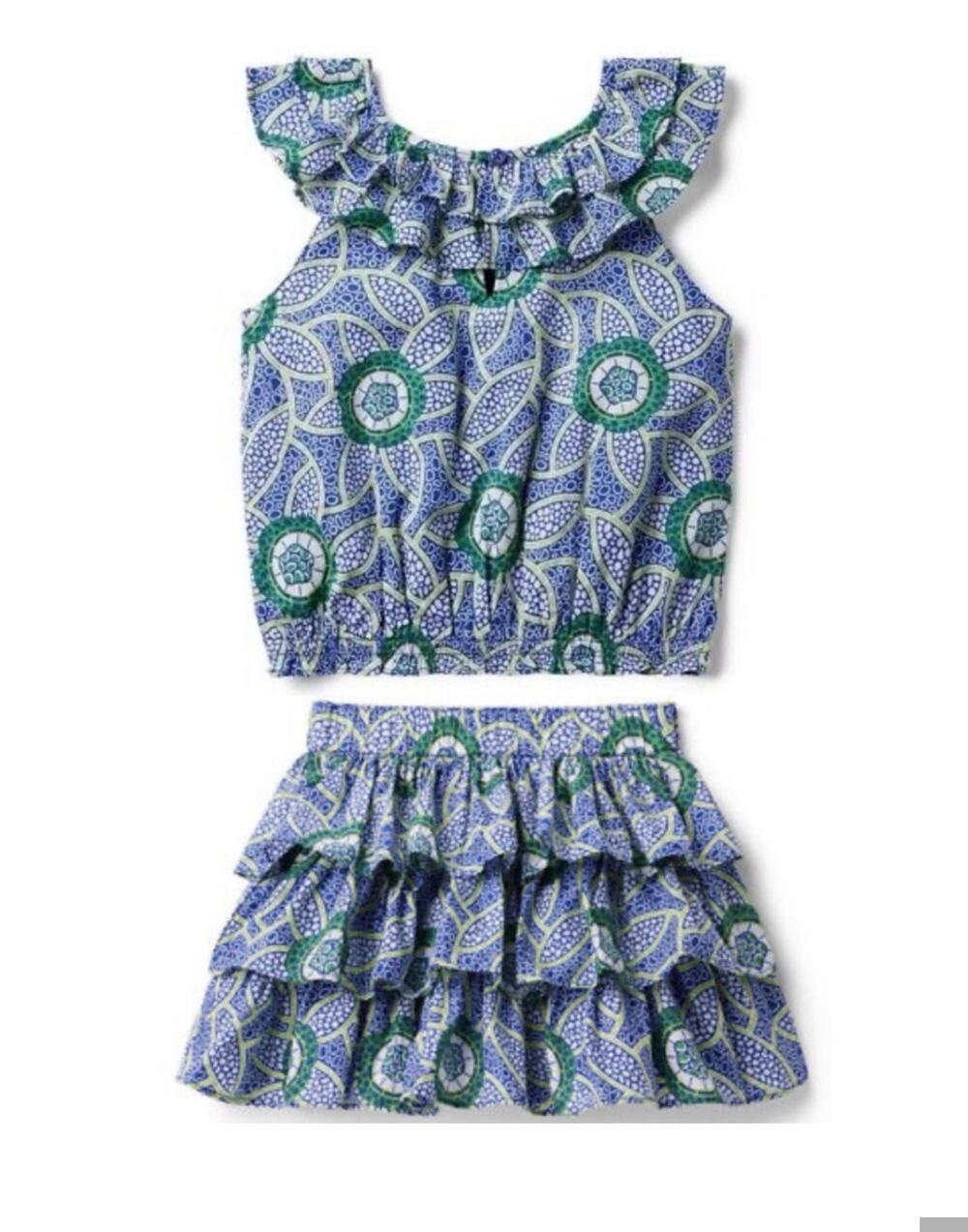 Kaavia James Union Wade X Janie and Jack 2pc outfit NWT size 8